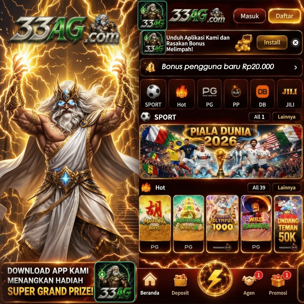 33AG - 33ag Pilihan Game PG Soft untuk Penggemar Slot Online