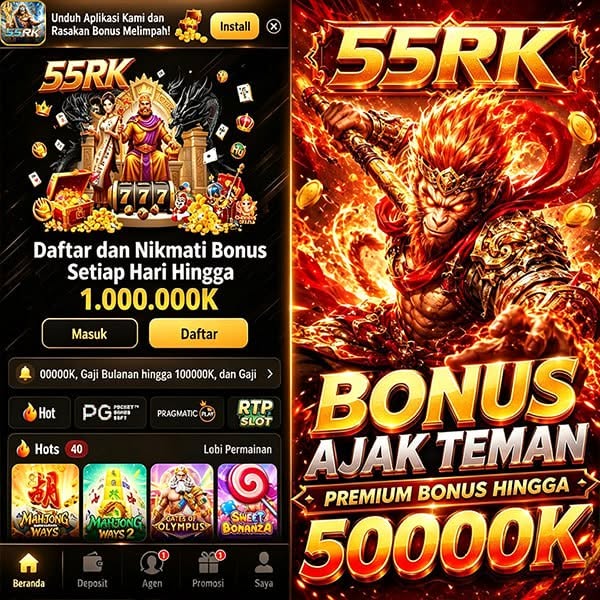 55RK - Daftar Game Online dengan Pilihan Slot yang Beragam