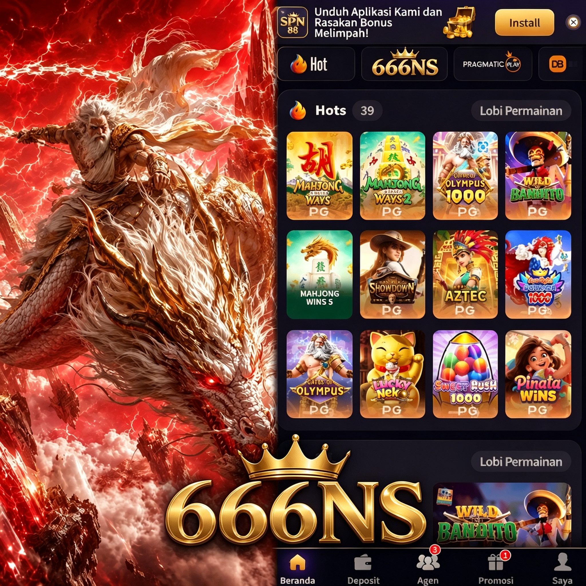 666NS - Platform Slot Online dengan Pengalaman Bermain Terbaik